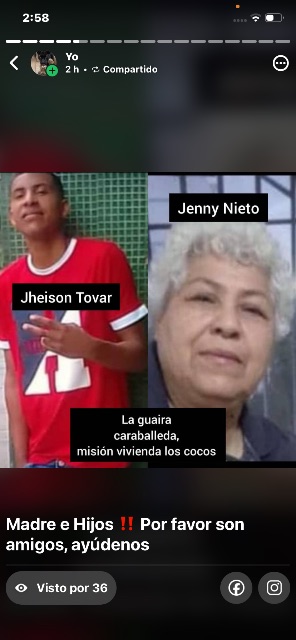 Jenny nieto y jheison tovar