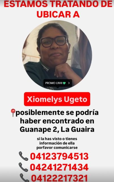Xiomelys Ugeto
