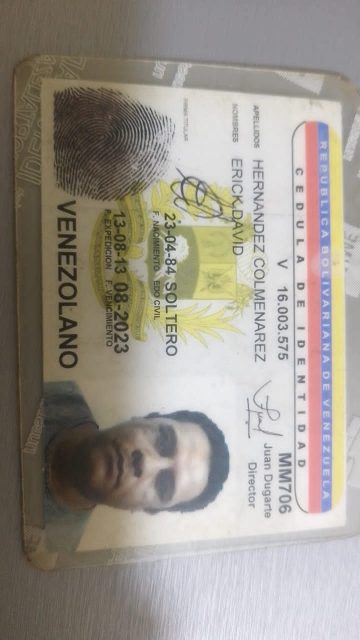 Erick David Hernandez Colmenares