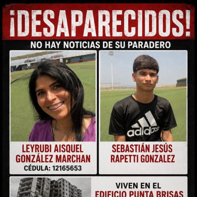 Leyrubi Gonzalez y Sebastián rapetti González