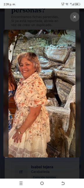 Isabel Yhodersy Tejera Castiblanco