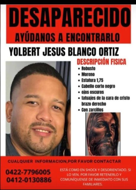 Yolberth Jesus Blanco Ortiz
