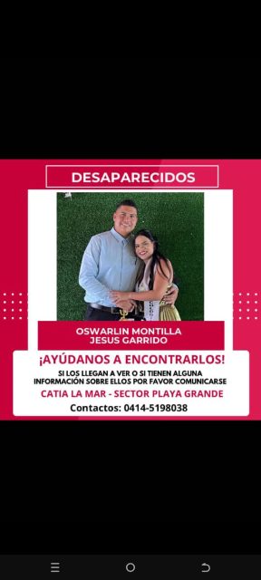 Oswarlin montilla y Jesús garrido