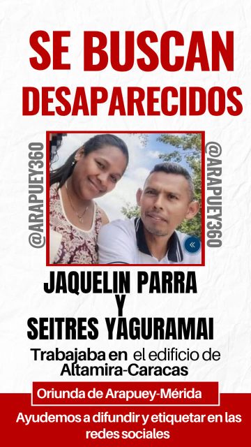 Yakelin Parra y  Seistre Yacumarai
