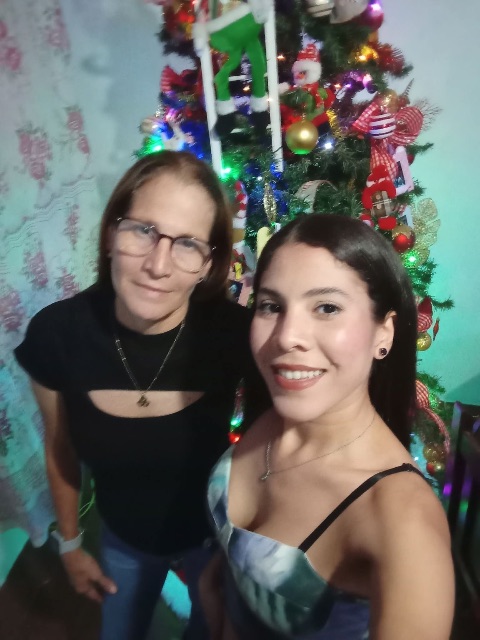 Luisana Salazar el esposo Deivi Ojeda mis sobrinos deiluis Ojeda Dilan Ojeda