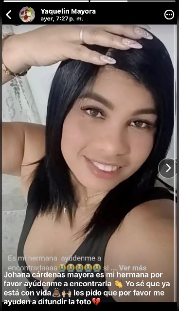 Johana cardenas mayora