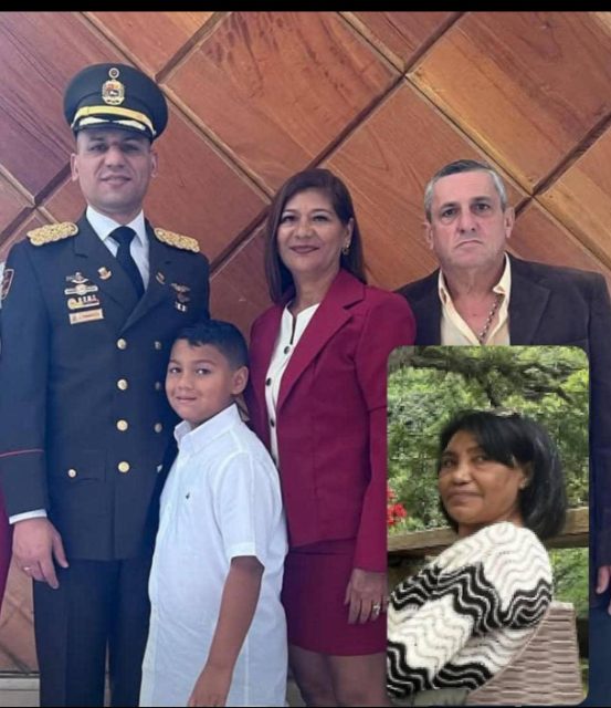 Luis Domínguez Gaspare y familia