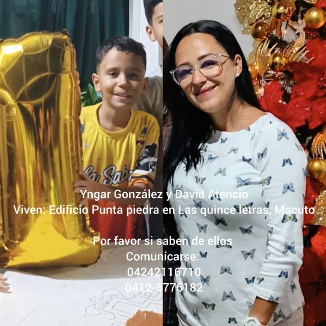 Yngar González y David Atencio