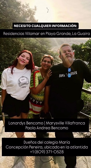 Paola Bencomo, Leonardys Bencomo, Marysville Villafranca
