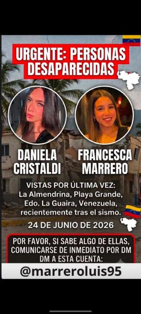 Francesca Marrero y Daniela Cristaldi