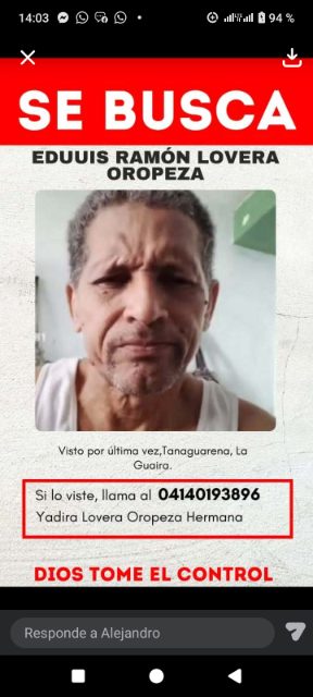 Eduuis Ramón Lovera Oropesa