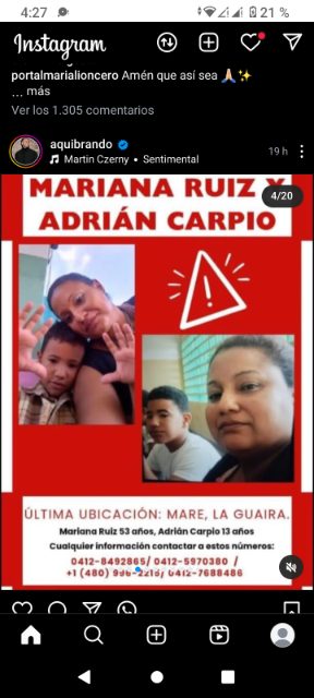 Mariana Ruiz y Adrian Carpio
