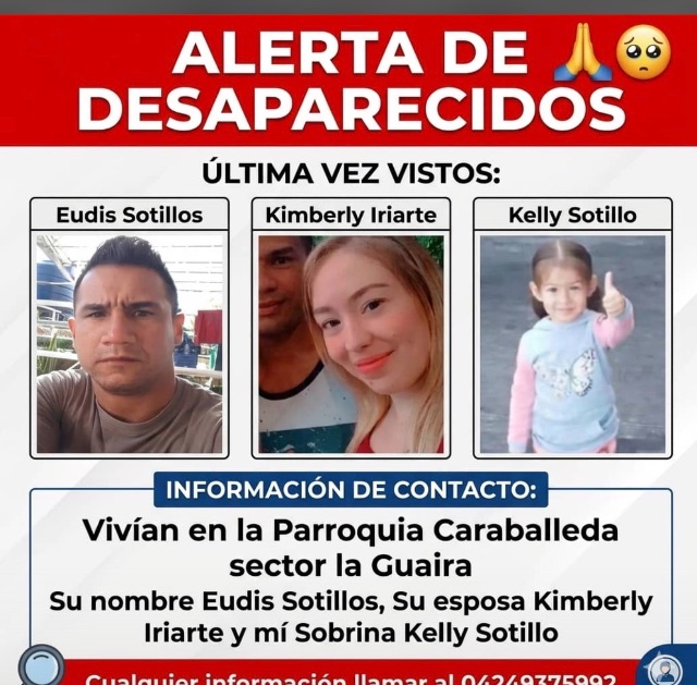 Eudis sotillo, kimbely Iriarte, kelly sotillo