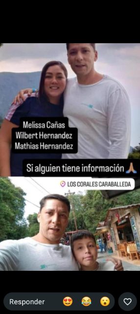 Melissa Cañas , Mathias Hernández, Wilbert  Hernández