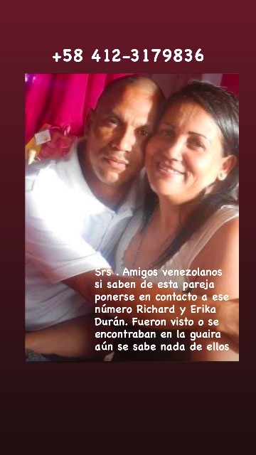 Richard Duran y Erika Duran