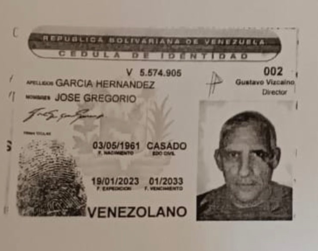 JOSE GREGORIO GARCIA