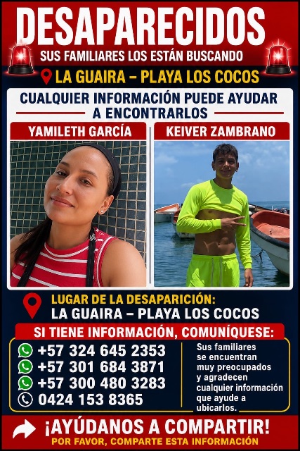 Yamileth García y keiver Zambrano
