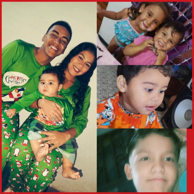 Gerolmy Alexander Guanipa Torres Eukarys Alexandra Torrealba Ríos Mathias Geordanis Guanipa Torrealba  Sebastián Alexander Guanipa Tirado Cattleya Monserrat Guanipa Gil  Nahiara De Los Ángeles Guanipa Gil