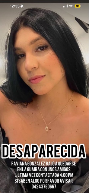 Faviana Carolina González Campos