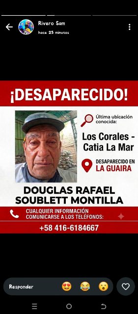 Douglas Rafael soublett montilla