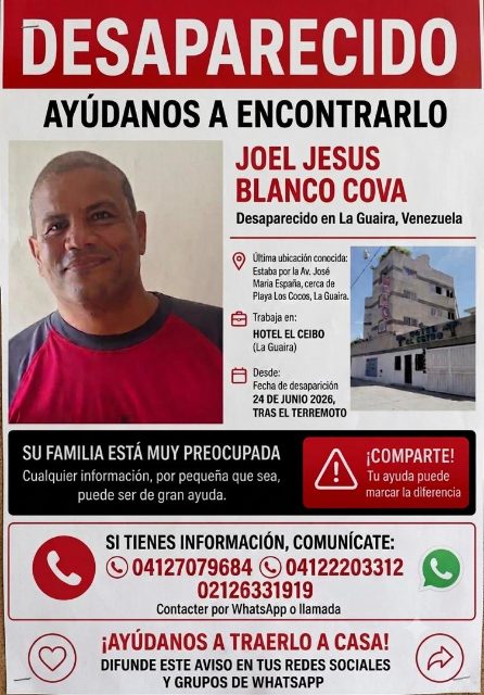 Joel Jesús blanco cova