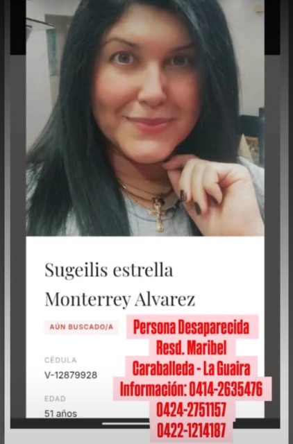 Sugeilys estrella Monterrey Álvarez