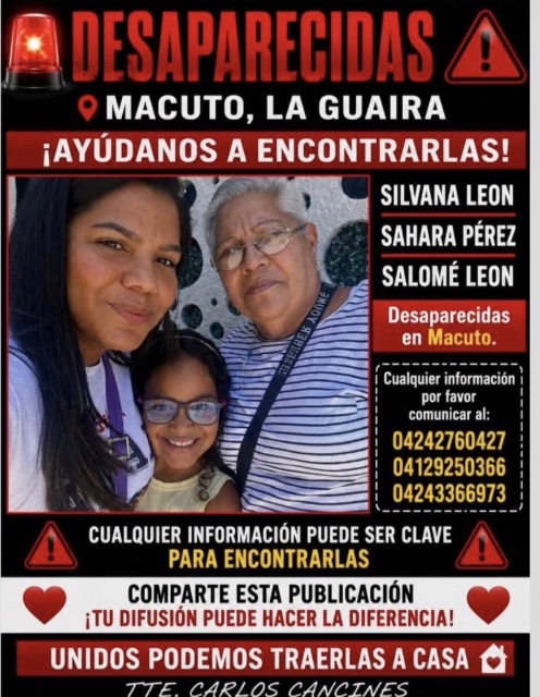 Silvana Leon, Sahara Perez, Salome León