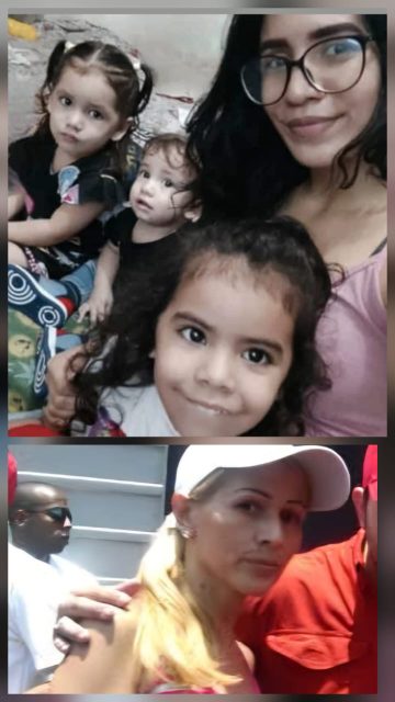 Yerarmin castellano Barbara gonzalez Los 3 niños Emma Alessia  Nathan