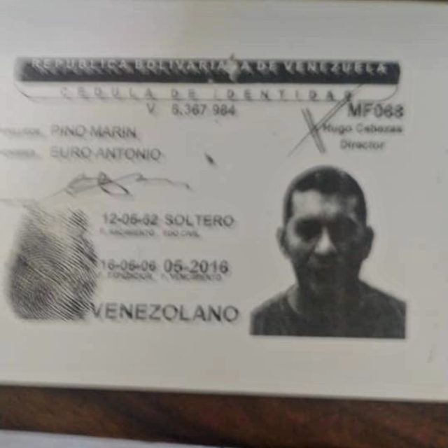 Euro Antonio Pino Marín
