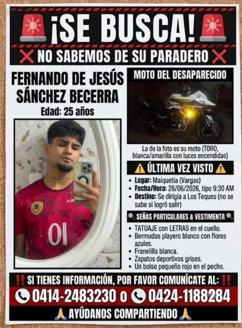 Fernando de Jesús Sánchez becerra