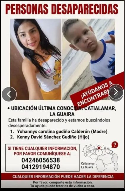 Yohannys Carolina Gudiño Calderón  y Kenny David Sánchez Gudiño