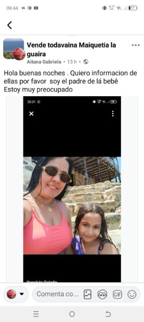 Yaneivis Oviedo y mi sobrina saray mariño