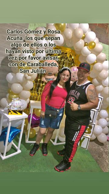 Carlos Gómez, Rosa Acuña