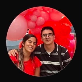 Gabriela Altuve y Ricardo Escobar