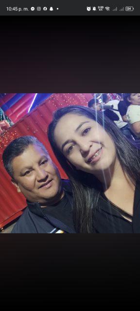 José García y su esposa he hijos