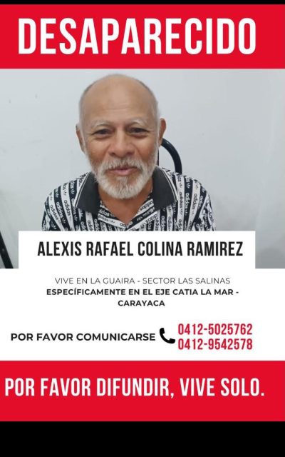 Alexis Rafael Colina Ramírez