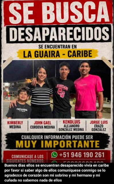 Kimberly Medina Luis Gonzalez Kendluis medina John Medina