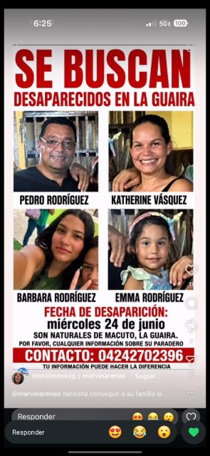KATHERINE VASQUEZ,PEDRO RODRIGUEZ, EMMA RODRIGUEZ, BARBARA RODRIGUEZ