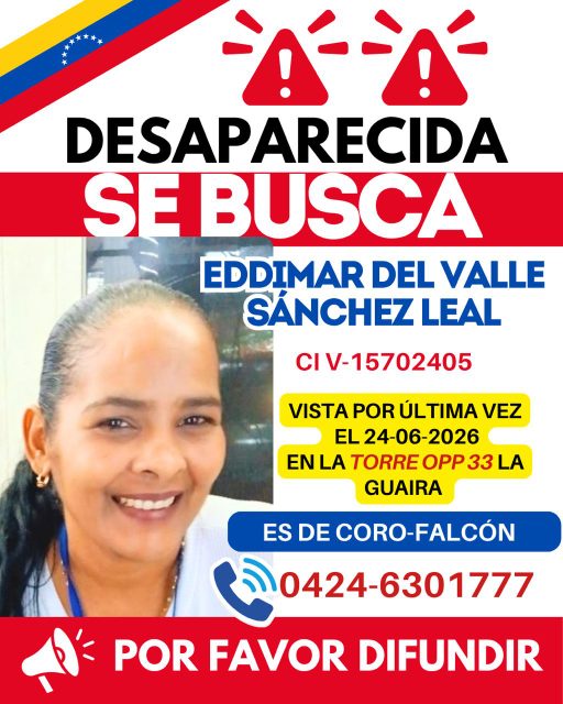 Eddymar del valle Sánchez leal