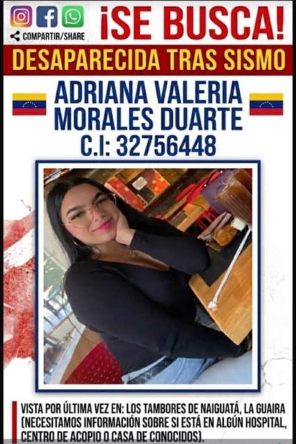 Adriana Valeria morales diarre