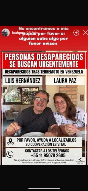 Laura Paz y Luis Hernandez