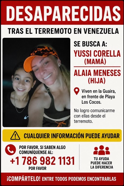 Yussi corella y Alaia Meneses