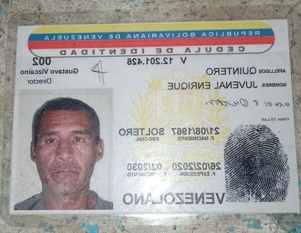 Juvenal Enrique quintero