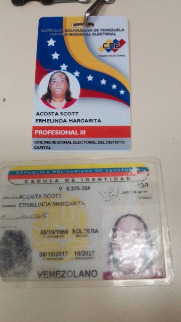 Ermelinda Margarita acosta scott