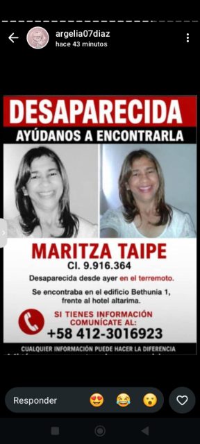 Maritza Gregoria TAIPE peña