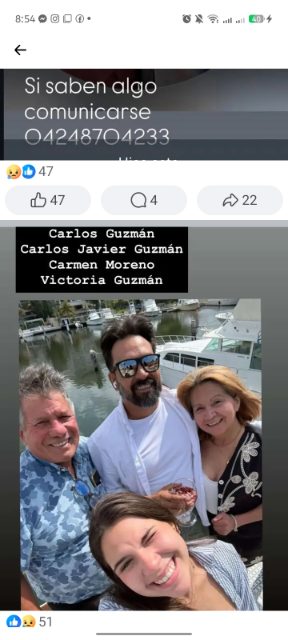 Carlos Guzmán Carlos Javier Guzmán victoria Guzman