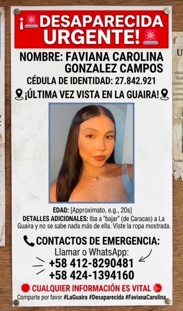 Faviana Carolina Gonzalez