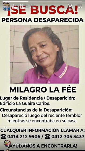 Milagros Josefina la fe escobar