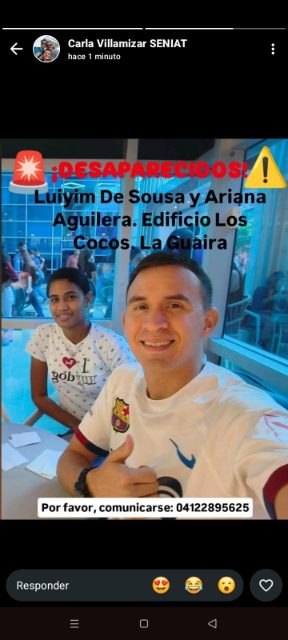 Luiguin De Sousa y Ariana Aguilar