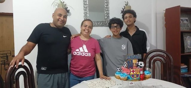 Eugenia padilla y familia